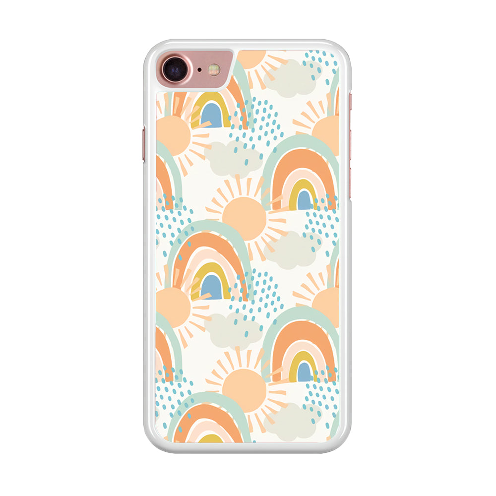 Rainbow Aesthetic Sun iPhone 7 Case