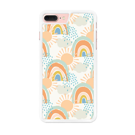 Rainbow Aesthetic Sun iPhone 7 Plus Case