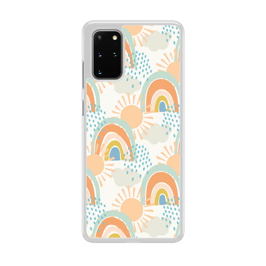 Rainbow Aesthetic Sun Samsung Galaxy S20 Plus Case