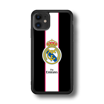Real Madrid Stripe and Black iPhone 11 Case