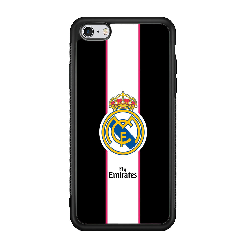 Real Madrid Stripe and Black iPhone 6 Plus | 6s Plus Case