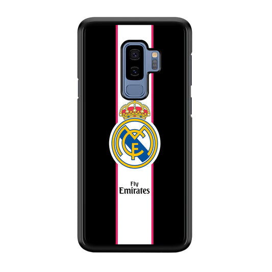 Real Madrid Stripe and Black Samsung Galaxy S9 Plus Case