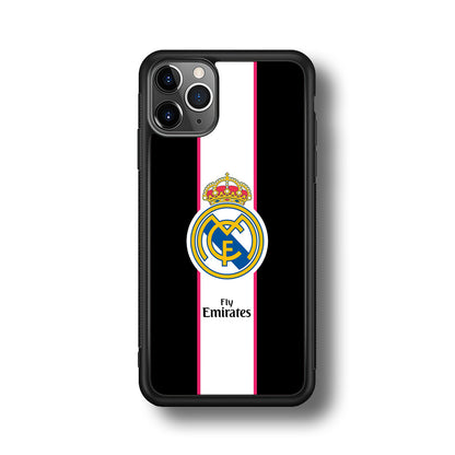 Real Madrid Stripe and Black iPhone 11 Pro Case