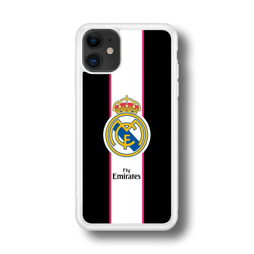 Real Madrid Stripe and Black iPhone 11 Case