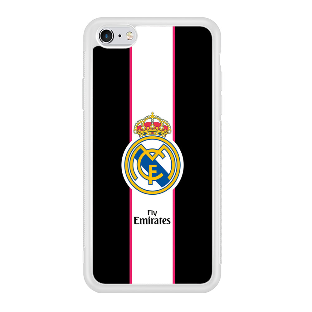 Real Madrid Stripe and Black iPhone 6 Plus | 6s Plus Case