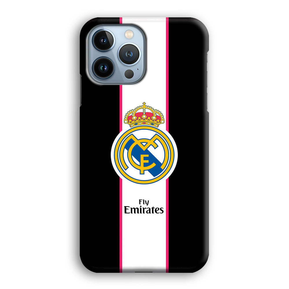 Real Madrid Stripe and Black iPhone 13 Pro Case