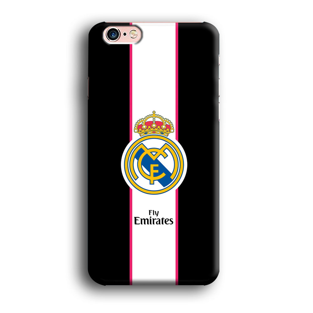 Real Madrid Stripe and Black iPhone 6 Plus | 6s Plus Case