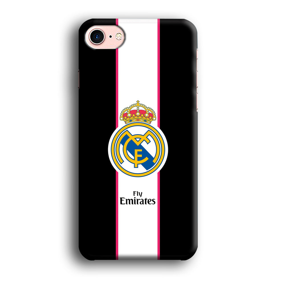 Real Madrid Stripe and Black iPhone 7 Case
