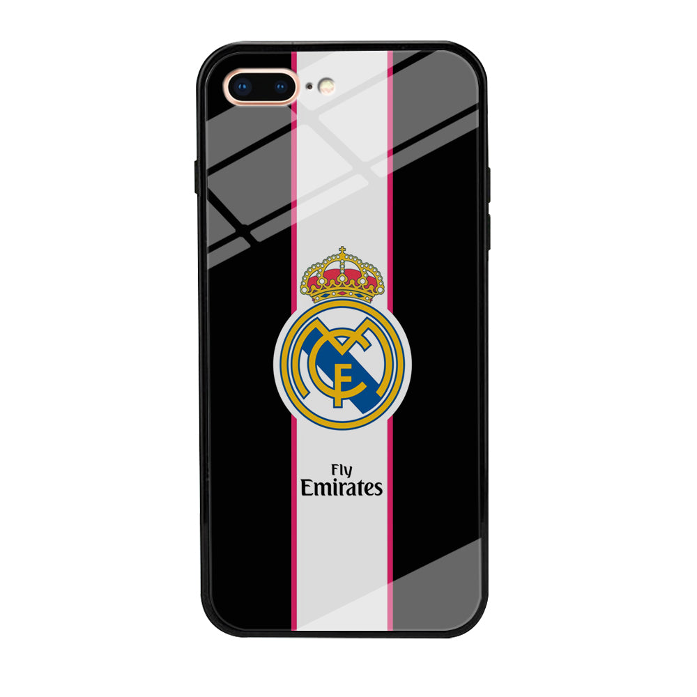 Real Madrid Stripe and Black iPhone 8 Plus Case