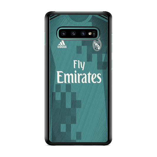 Real Mardrid Away Green Jersey Samsung Galaxy S10 Case