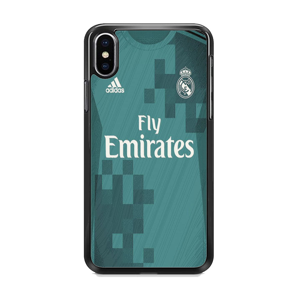Real Mardrid Away Green Jersey iPhone Xs Max Case