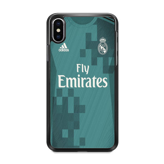 Real Mardrid Away Green Jersey iPhone Xs Case