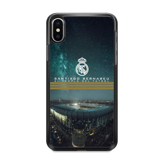 Real Mardrid Santiago Bernabeu iPhone Xs Case