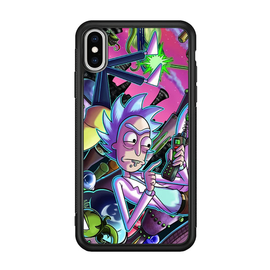 Rick Emergency Call iPhone XS Case
