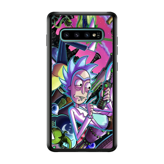 Rick Emergency Call Samsung Galaxy S10 Plus Case