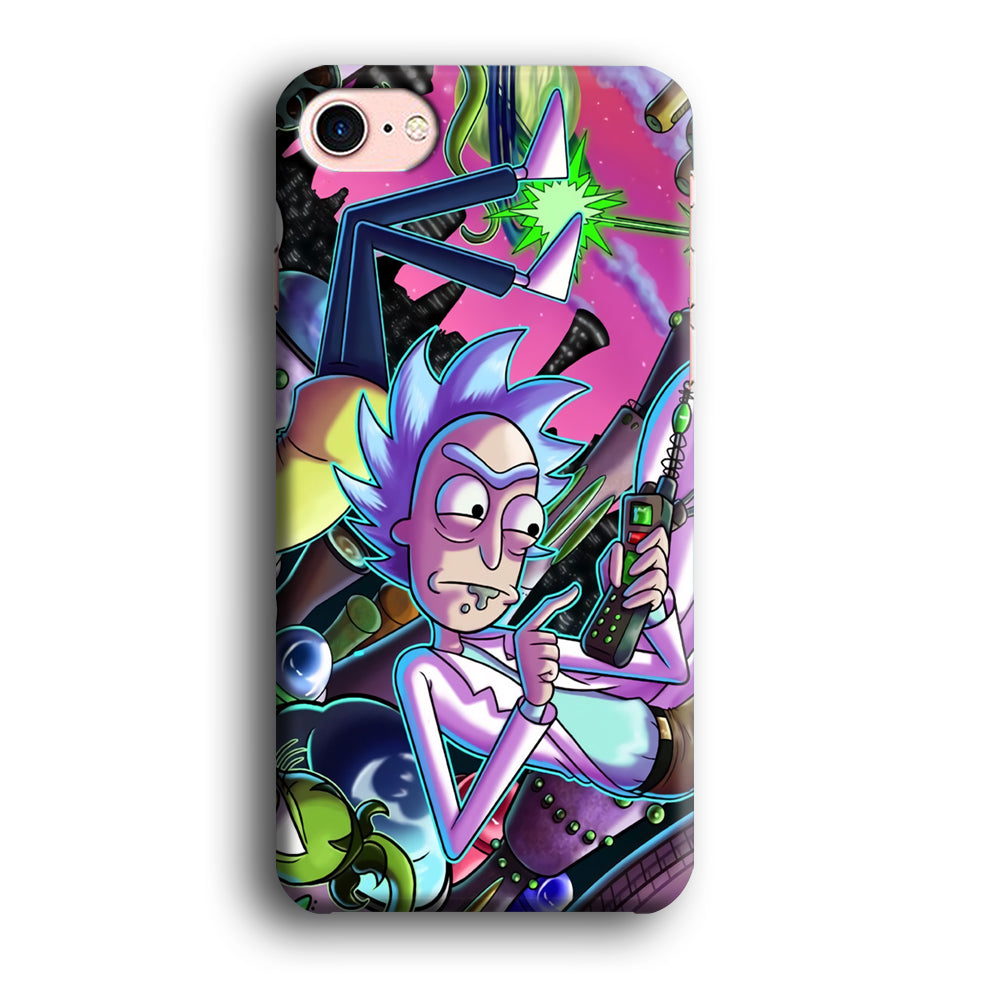 Rick Emergency Call iPhone 7 Case