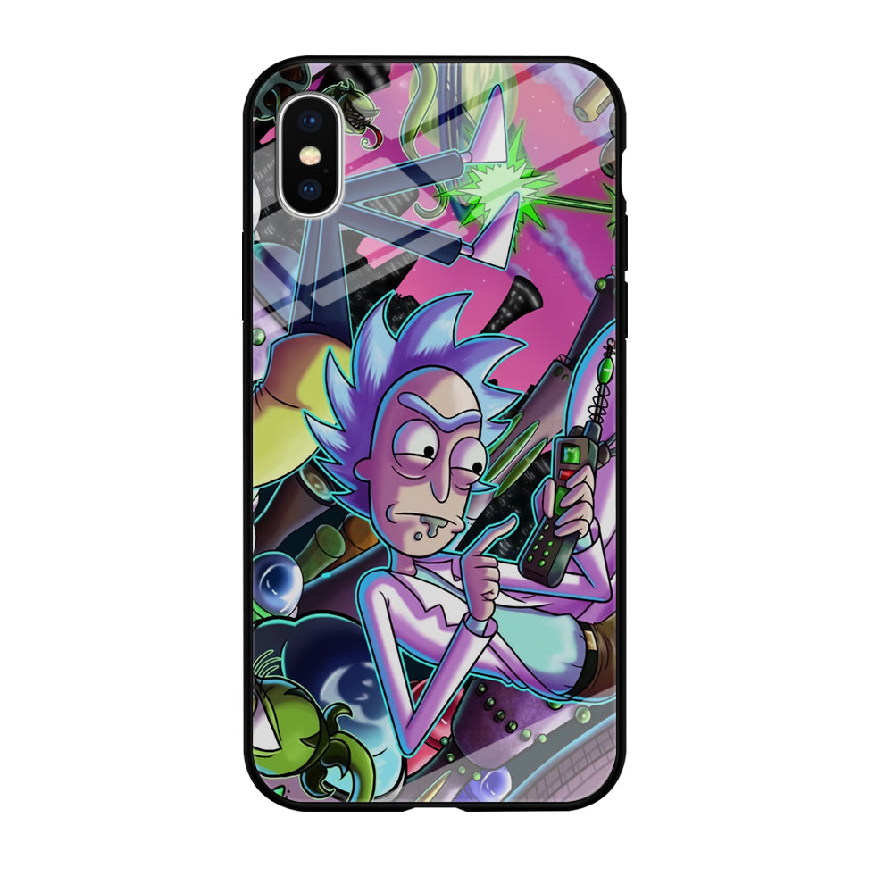 Rick Emergency Call iPhone XS Case