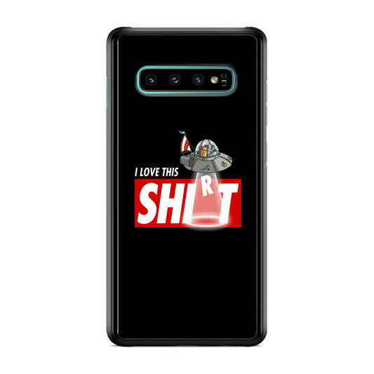 Rick And Morty Drive Ufo Samsung Galaxy S10 Case