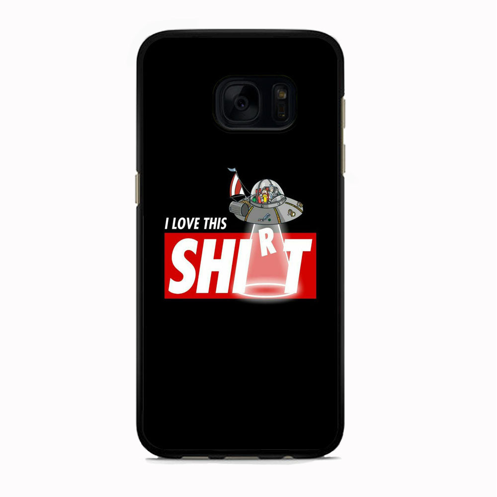 Rick And Morty Drive Ufo Samsung Galaxy S7 Edge Case