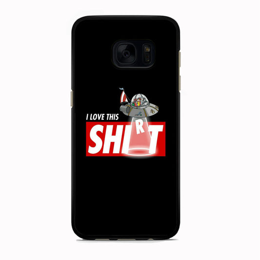 Rick And Morty Drive Ufo Samsung Galaxy S7 Edge Case
