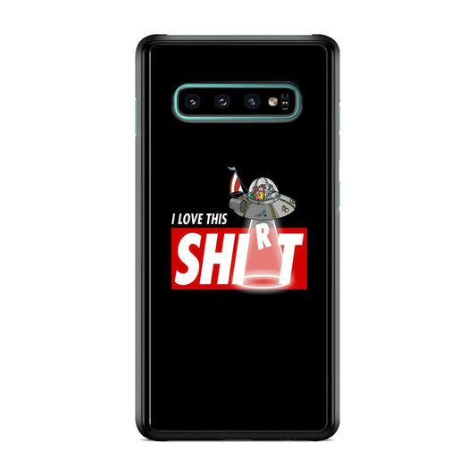 Rick And Morty Drive Ufo Samsung Galaxy S10 Plus Case