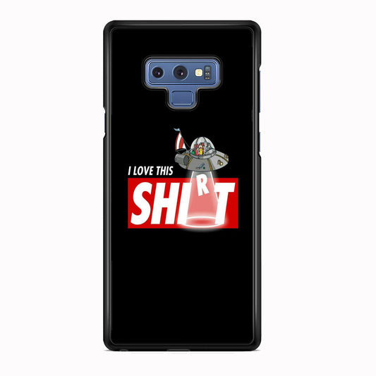 Rick And Morty Drive Ufo Samsung Galaxy Note 9 Case