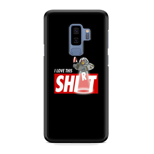 Rick And Morty Drive Ufo Samsung Galaxy S9 Plus Case