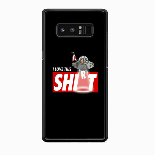 Rick And Morty Drive Ufo Samsung Galaxy Note 8 Case
