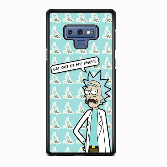 Rick And Morty Meme About Phone Samsung Galaxy Note 9 Case