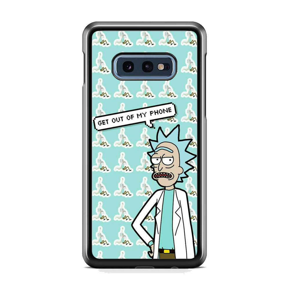 Rick And Morty Meme About Phone Samsung Galaxy 10e Case