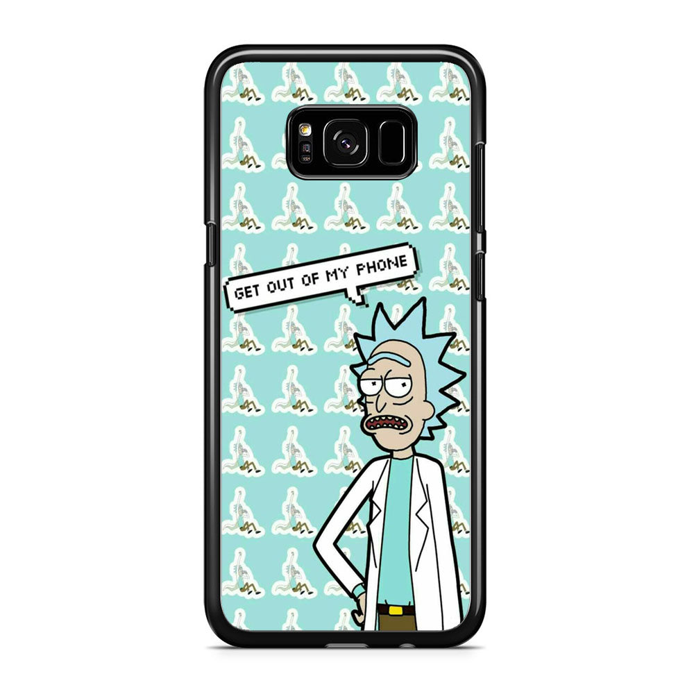 Rick And Morty Meme About Phone Samsung Galaxy S8 Case