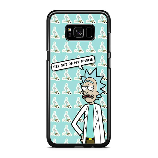 Rick And Morty Meme About Phone Samsung Galaxy S8 Case
