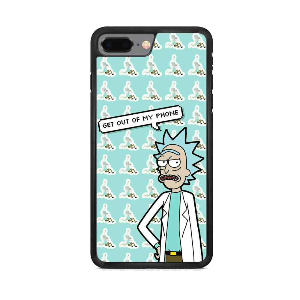 Rick And Morty Meme About Phone iPhone 8 Plus Case