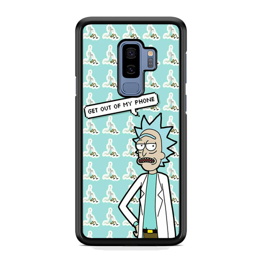 Rick And Morty Meme About Phone Samsung Galaxy S9 Plus Case