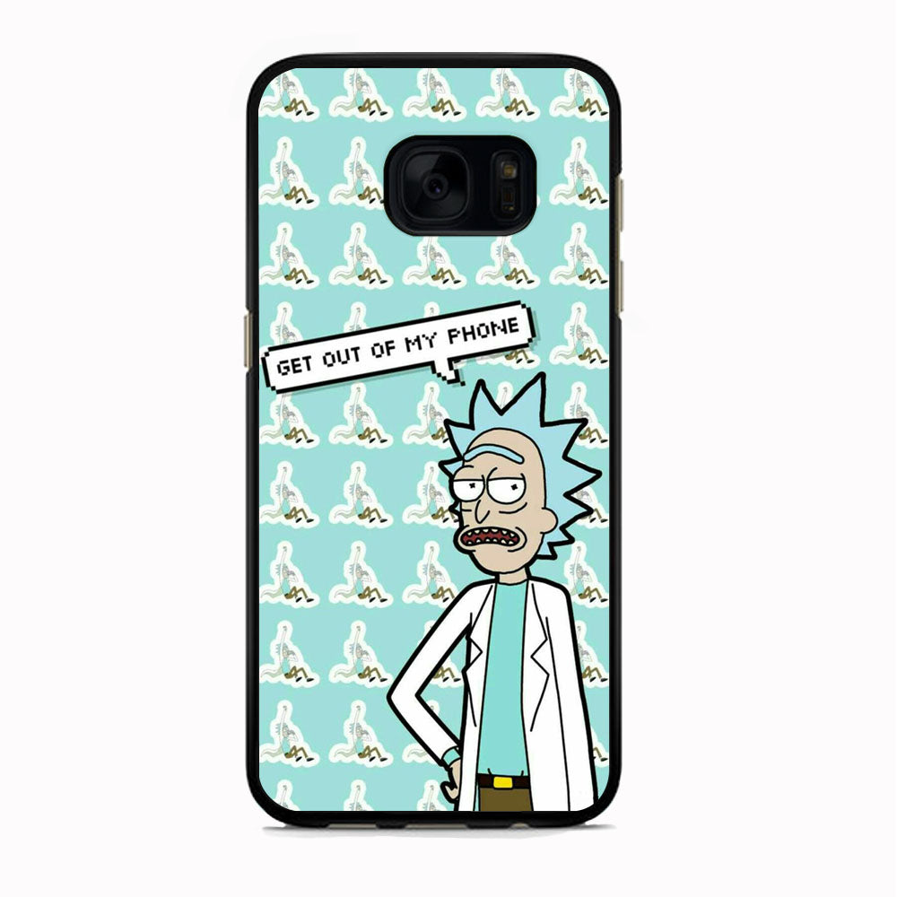 Rick And Morty Meme About Phone Samsung Galaxy S7 Case