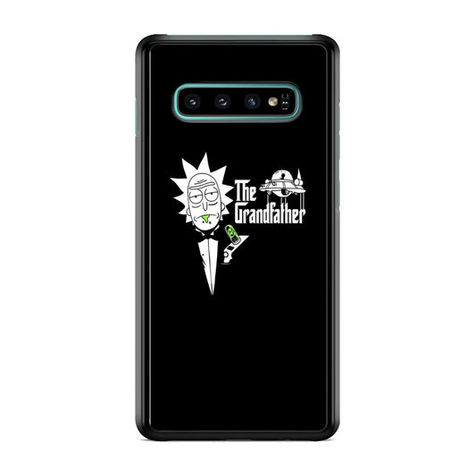 Rick And Morty The God Father Meme Samsung Galaxy S10 Plus Case