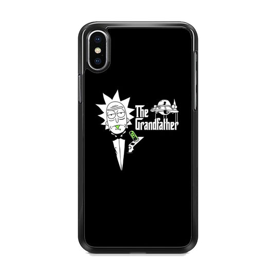 Rick And Morty The God Father Meme iPhone Xs Case
