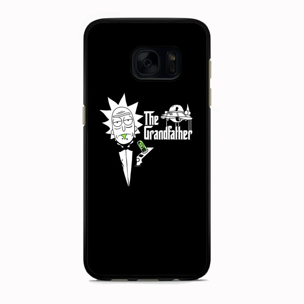 Rick And Morty The God Father Meme Samsung Galaxy S7 Edge Case