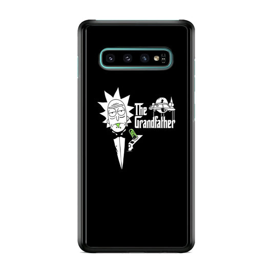 Rick And Morty The God Father Meme Samsung Galaxy S10 Case