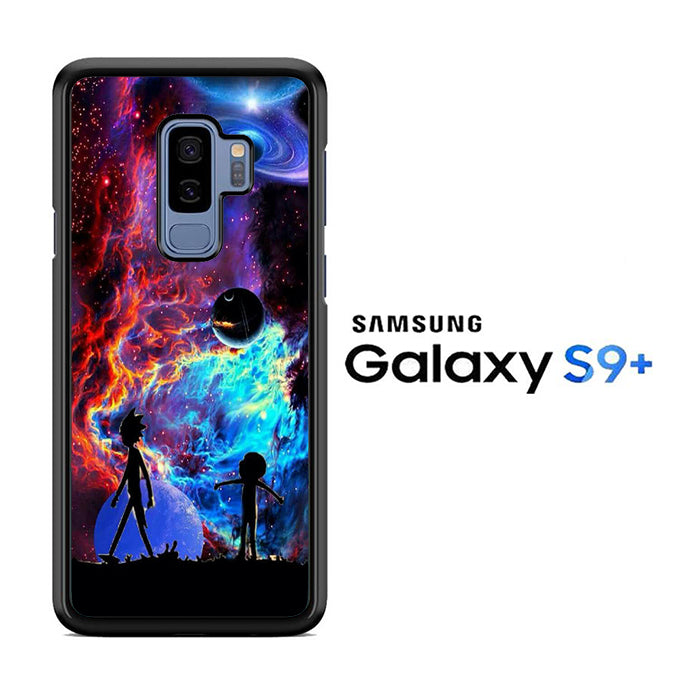Rick and Morty Aurora Samsung Galaxy S9 Plus Case - ezzystore - Phone Case