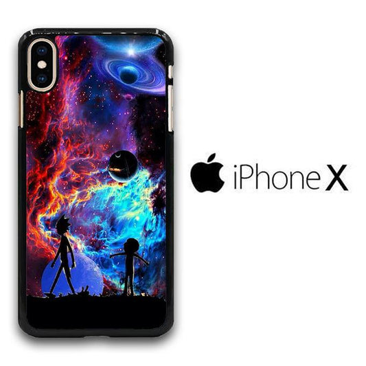 Rick and Morty Aurora iPhone X Case - ezzyst