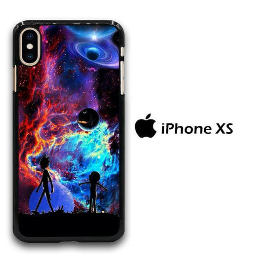 Rick and Morty Aurora iPhone Xs Case - ezzyst
