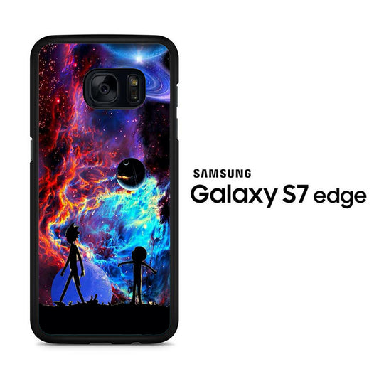 Rick and Morty Aurora Samsung Galaxy S7 Edge Case