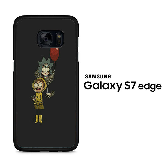 Rick and Morty Ballons Samsung Galaxy S7 Edge Case