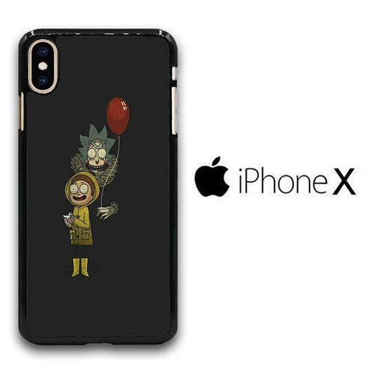 Rick and Morty Ballons iPhone X Case - ezzyst