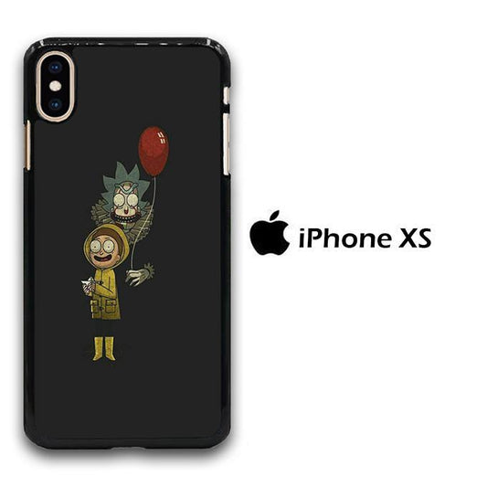 Rick and Morty Ballons iPhone Xs Case - ezzyst