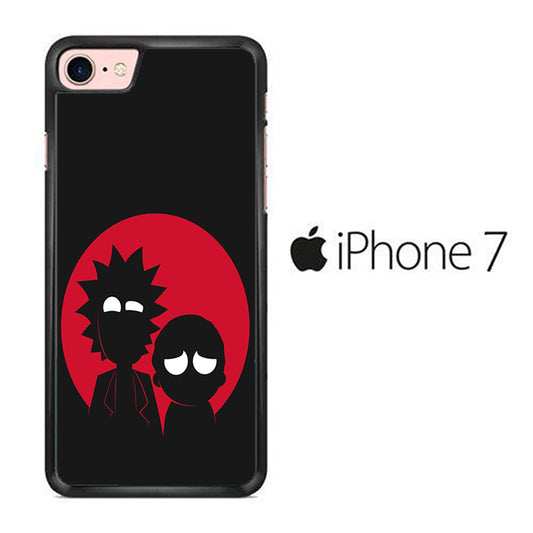 Rick and Morty Black Red iPhone 7 Case