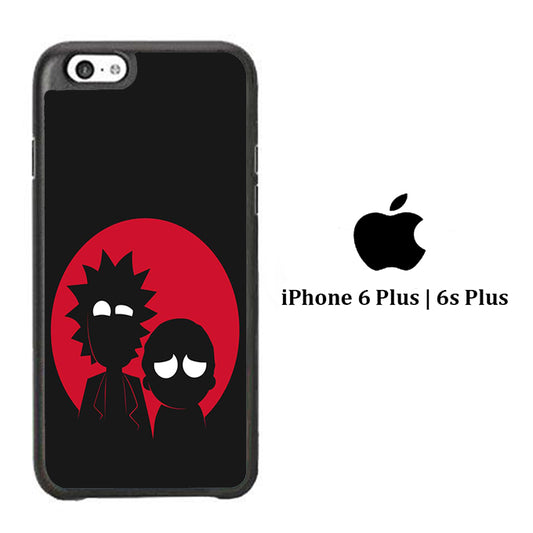Rick and Morty Black Red iPhone 6 Plus | 6s Plus Case