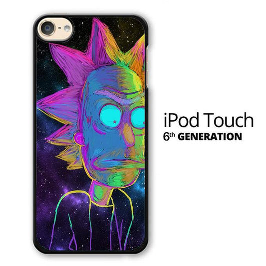 Rick and Morty Chalk Rainbow iPod Touch 6 Case - Ezzystore