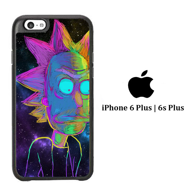 Rick and Morty Chalk Rainbow iPhone 6 Plus | 6s Plus Case